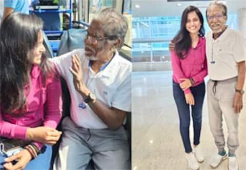 பாரதிராஜாவை சந்தித்த ரம்யா பாண்டியன்