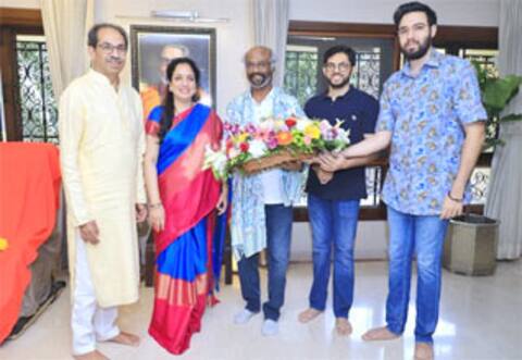 உத்தவ் தாக்கரே - ரஜினி திடீர் சந்திப்பு