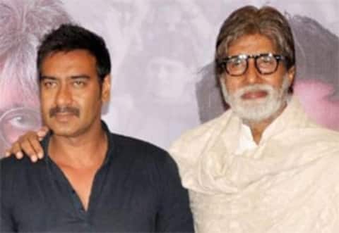 அமிதாப் பச்சனை ஆட்டோவில் ஏற்றிச்சென்ற அஜய் தேவ்கன்