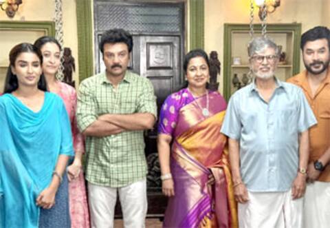 ராதிகா தயாரிப்பில் எஸ்ஏ சந்திரசேகர் நடிக்கும் சீரியல் துவங்கியது