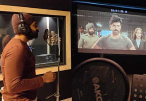 மிஷன் சாப்டர் 1 : டப்பிங்கை துவங்கிய அருண் விஜய்
