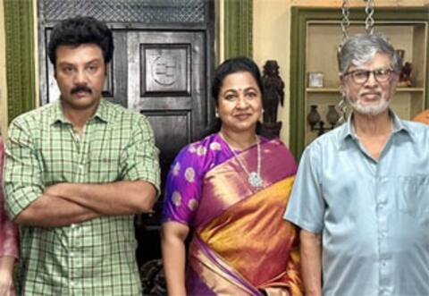 ராதிகாவின் சீரியலிலிருந்து சஞ்சீவ் வெங்கட் விலகல்!
