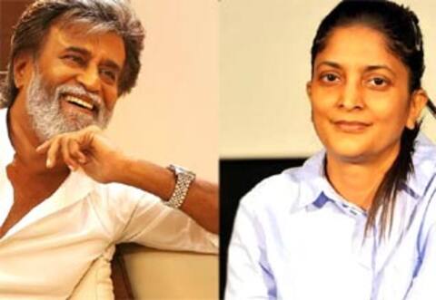 பெங்களூர் ஆசிரமத்தில் ரஜினியை சந்தித்த இயக்குனர் சுதா!