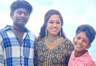 மகனுடன் இணைந்த தாமரை செல்வி!