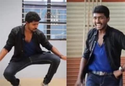 விஜய் போல் நடனமாடி அசத்திய ராகவேந்திரன் புலி!
