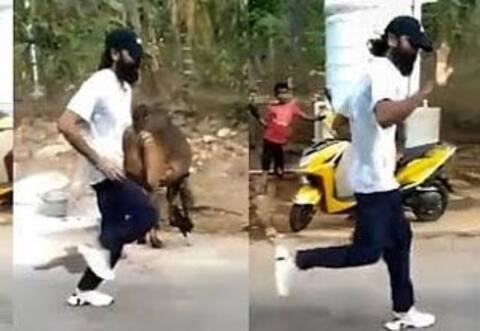 ஜாக்கிங் சென்ற  தனுஷ்.. வைரலாகும் வீடியோ!