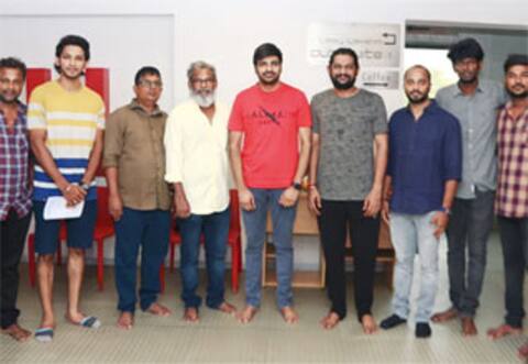 வித்தைக்காரன் படத்தின் டப்பிங் பணிகளை துவங்கிய சதீஷ்