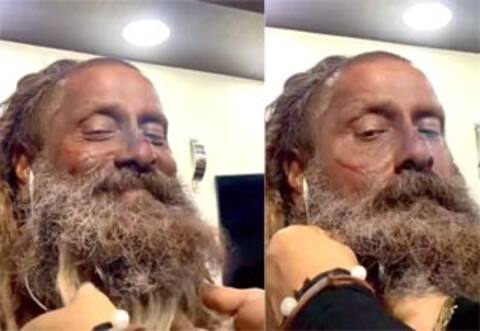 ‛தங்கலான் - மேக்கப் போடும் வீடியோவை வெளியிட்ட விக்ரம்