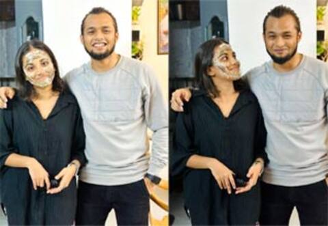 நீ எனக்கு ரொம்ப ஸ்பெஷல் : மானசியின் பிறந்தநாள் கொண்டாட்டத்தில் ஸ்ரீதர் சேனா