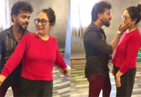 கென்னியுடன் டான்ஸ் ஆடிய கமல் பட நாயகி