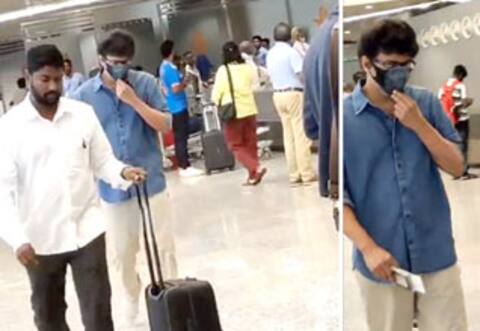 அமெரிக்காவிலிருந்து சென்னை திரும்பினார் விஜய்