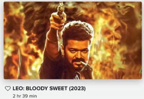 வைரலாகும் விஜய்யின் லியோ படத்தின் ரன்னிங் டைம்!