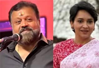 நடிகை லேனாவுக்கு ஆதரவாக கல்லூரி மாணவிகள் மத்தியில் குரல் கொடுத்த சுரேஷ்கோபி