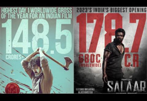 லியோ வசூலை சாய்த்து சாதனை படைத்த சலார்