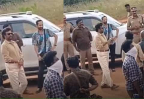 புகைப்படத்தை தொடர்ந்து மீண்டும் லீக்கான வேட்டையன் படப்பிடிப்பு வீடியோ