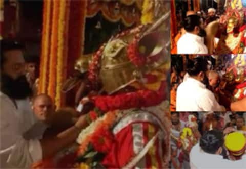 தெய்வ கோலா நிகழ்ச்சியில் பங்கேற்ற ரிஷப் ஷெட்டி