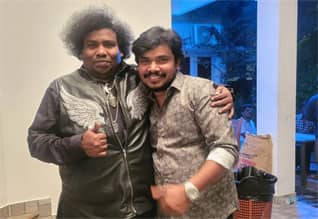 யோகிபாபுவை சந்தித்த சம்பூர்ணேஷ் பாபு