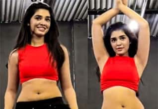 அரபிக்குத்துக்கு ‛பெல்லி டான்ஸ் ஆடிய கிர்த்தி ஷெட்டி