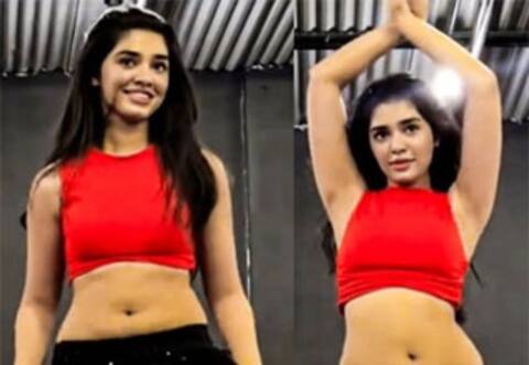 அரபிக்குத்துக்கு ‛பெல்லி டான்ஸ் ஆடிய கிர்த்தி ஷெட்டி