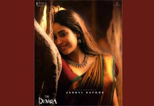 தேவரா படத்தில் ஜொலிக்கும் தங்கம் ஆக ஜான்வி