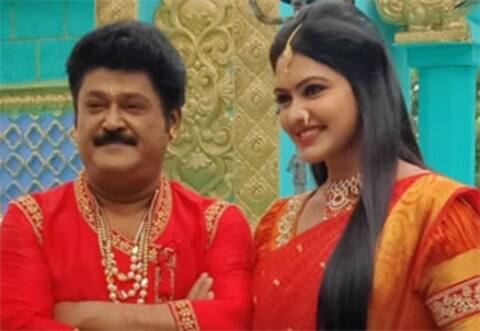 60 வயது கன்னட நடிகருக்கு ஜோடியாக நடித்த ரட்சிதா