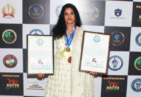 தனியொருத்தியாக ஒரு படத்தை உருவாக்கிய சாதனை பெண்