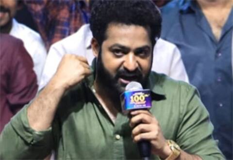என் ரசிகர்கள் காலரை தூக்கி விட்டுக்கொள்ளும் படமாக தேவரா இருக்கும் : ஜூனியர் என்டிஆர்