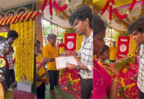 விஜயகாந்த் நினைவிடத்தில் பாலா நெகிழ்ச்சி செயல்!