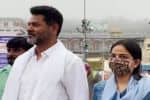 மனைவியுடன் திருப்பதி கோயிலில் தரிசனம் செய்த பிரபுதேவா