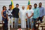 பிரபுதேவா படக்குழுவினருக்கு இலங்கை பிரதமர் கவுரவம்