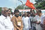 பெப்சி தொழிலாளர்கள் பேரணி