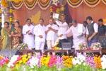 கன்னட நடிகர் ராஜ்குமார் நினைவிட திறப்பு விழா - சிறப்பு புகைப்படங்கள்