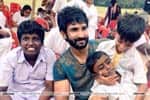 அரவிந்தர் ஆசிரமத்தில் நடிகர் ஆதி