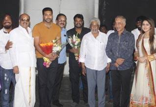 ஜெயம் ரவி - விஜய் பட பூஜை