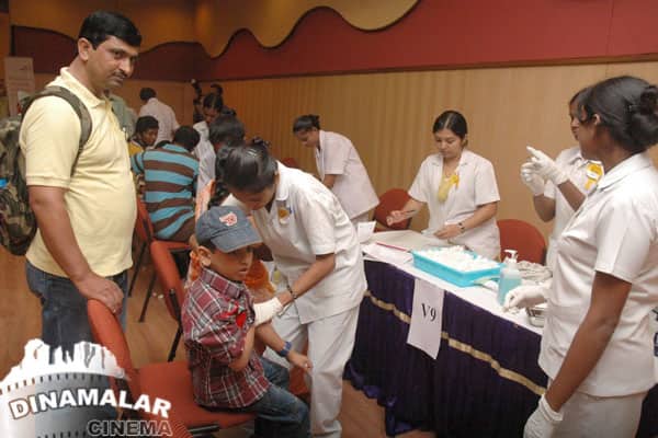 ஹெபடைட்டிஸ் - பி பிரச்சாரத்தில் விக்ரம்