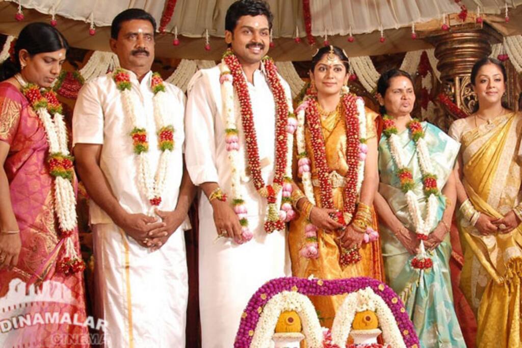கார்த்தி - ரஞ்சனி திருமணம்