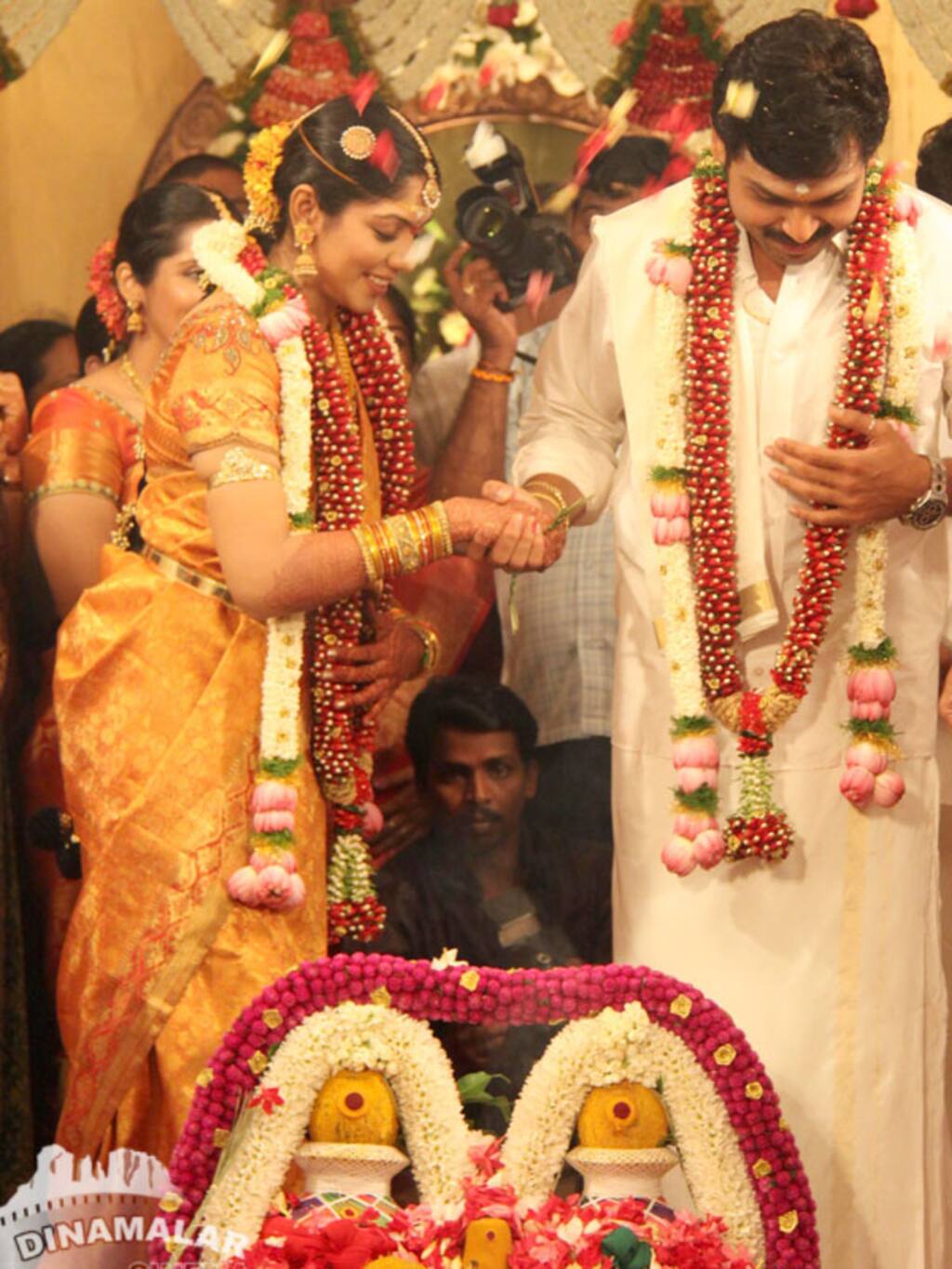 கார்த்தி - ரஞ்சனி திருமணம்