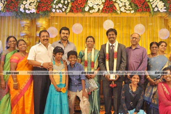 எஸ்.பி.முத்துராமன் இல்ல திருமண வரவேற்பு விழா