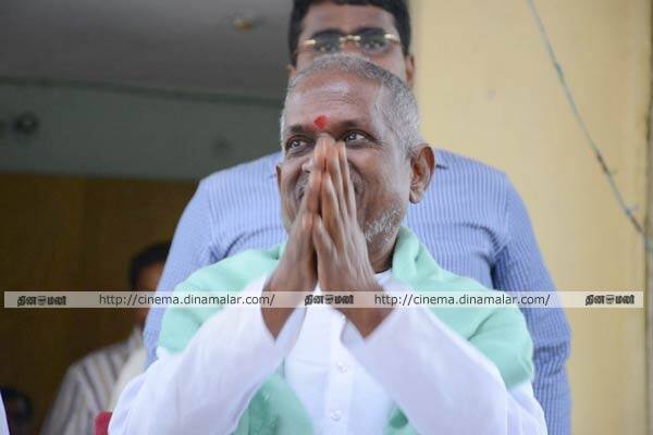 தயாரி்ப்பாளர் சங்கத்தில் பத்திர‌ிகையாளர்களை சந்தித்த இளையராஜா