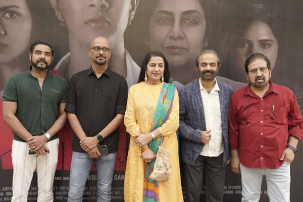 வரலட்சுமி, சுஹாசினி உள்ளிட்டோர் நடிப்பில் உருவாகி உள்ள தி வெர்டிக்ட் படத்தின் பிரஸ் மீட் நிகழ்ச்சி நடந்தது.
