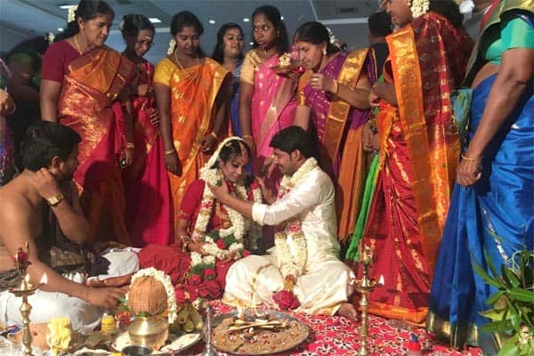 பாலாஜி - பிரீத்தி திருமணம்