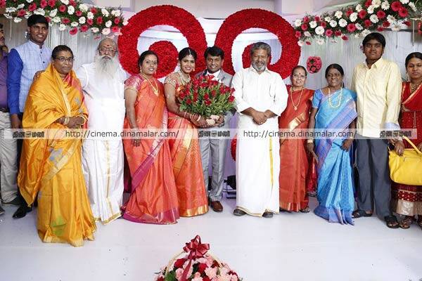 பாலகுமாரன் மகன் திருமண வரவேற்பு விழா