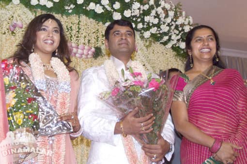 மீனா திருமண வரவேற்பு