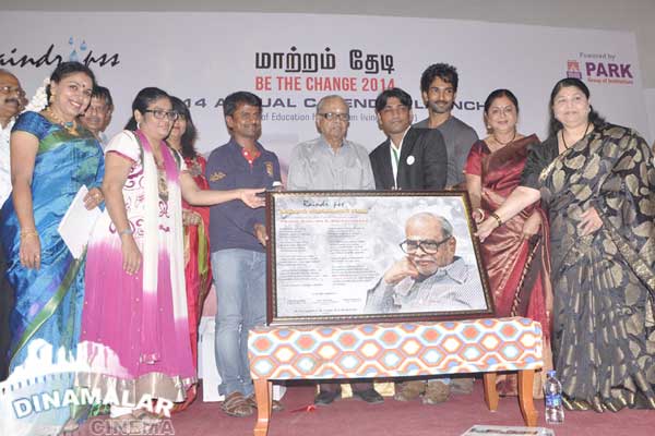 மாற்றம் தேடி காலண்டர் வெளியீடு