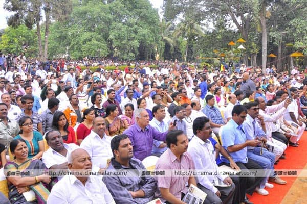 கன்னட நடிகர் ராஜ்குமார் நினைவிட திறப்பு விழா - சிறப்பு புகைப்படங்கள்