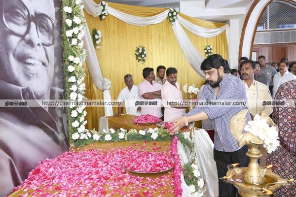 பாலசந்தர் 13ம்நாள் நினைவு அஞ்சலி