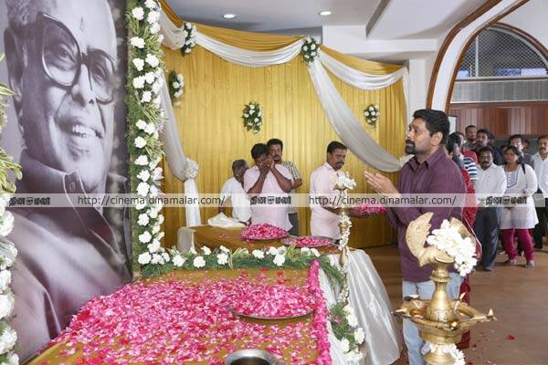 பாலசந்தர் 13ம்நாள் நினைவு அஞ்சலி