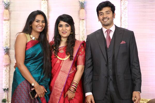 அஸ்வின் - விஎஸ் சோனாலி திருமண வரவேற்பு