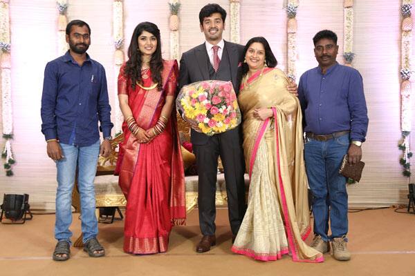 அஸ்வின் - விஎஸ் சோனாலி திருமண வரவேற்பு