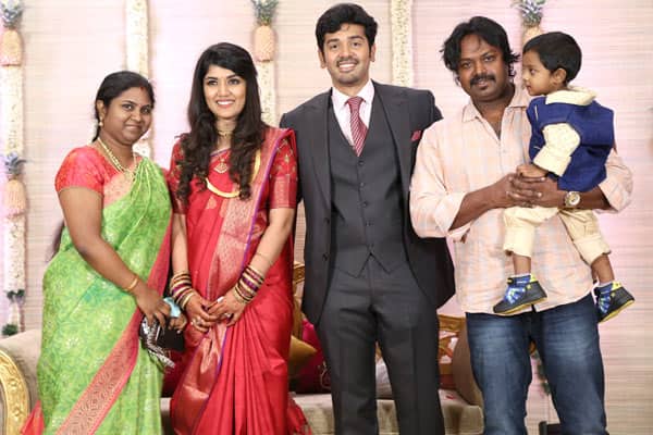 அஸ்வின் - விஎஸ் சோனாலி திருமண வரவேற்பு